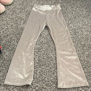 Old Navy Kids Gray Striped Leggings